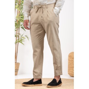 Παντελόνι Vittorio Amalfi μπεζ Παντελόνι Vittorio Amalfi μπεζ