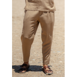 Παντελόνι Vittorio Spiaggia μπεζ Παντελόνι Vittorio Spiaggia μπεζ