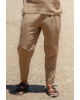 Παντελόνι Vittorio Spiaggia μπεζ CASUAL