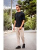 Παντελόνι Vittorio Arezzio μπεζ CASUAL