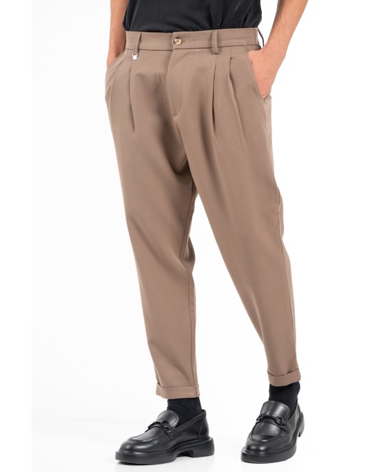 Παντελόνι Vittorio Arzano μπεζ CASUAL