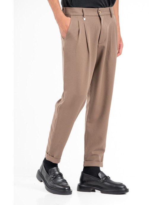 Παντελόνι Vittorio Arzano μπεζ CASUAL
