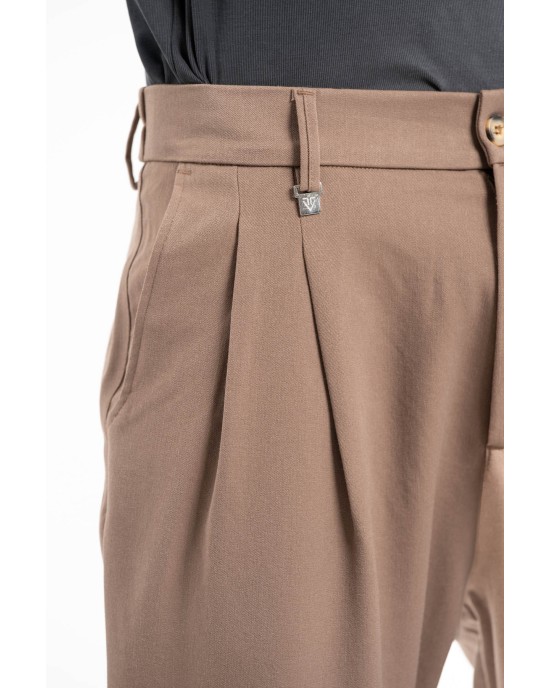 Παντελόνι Vittorio Arzano μπεζ CASUAL