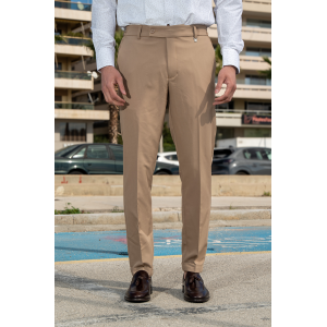 Παντελόνι Vittorio Diverso μπεζ