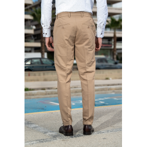 Παντελόνι Vittorio Diverso μπεζ