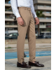 Παντελόνι Vittorio Diverso μπεζ ΥΦΑΣΜΑΤΙΝΑ