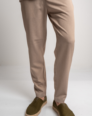 Παντελόνι Vittorio Angelo μπεζ