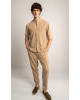 Παντελόνι Vittorio Morrone μπεζ OVERSHIRT
