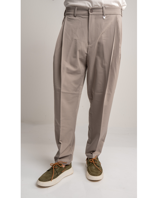 Παντελόνι Vittorio Bomerano μπεζ CASUAL
