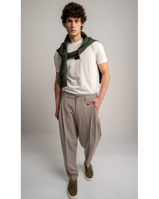 Παντελόνι Vittorio Bomerano μπεζ CASUAL