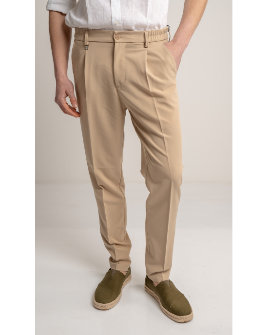 Παντελόνι Vittorio Benito μπεζ CASUAL