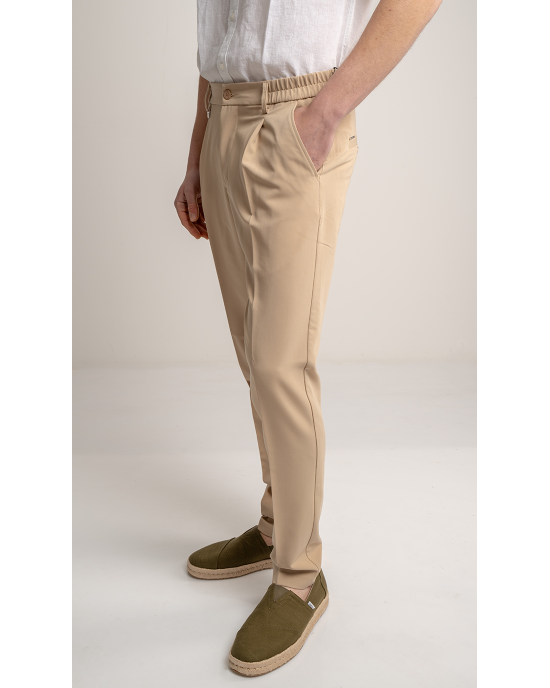 Παντελόνι Vittorio Benito μπεζ CASUAL