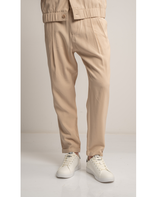 Παντελόνι Vittorio Crosseto μπεζ CASUAL