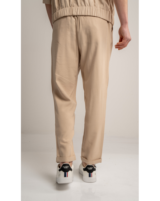 Παντελόνι Vittorio Crosseto μπεζ CASUAL