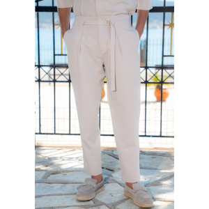 Παντελόνι Vittorio Boretto μπεζ