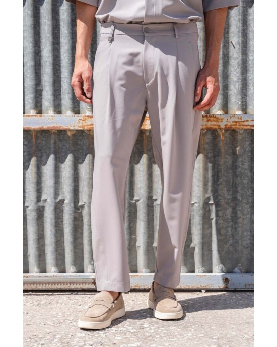 Παντελόνι Vittorio Venti μπεζ CASUAL