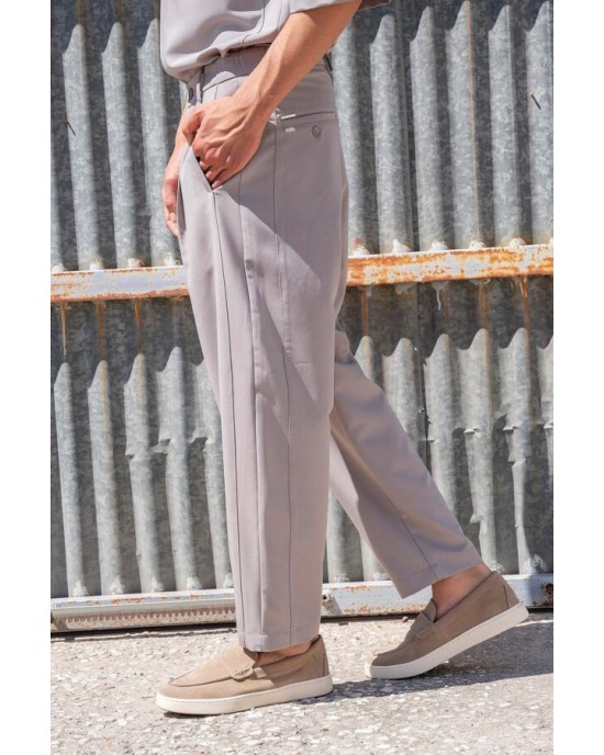 Παντελόνι Vittorio Venti μπεζ CASUAL