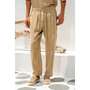 Παντελόνι Vittorio Bali μπεζ