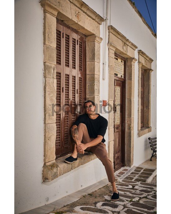 Παντελόνι Vittorio Bianco Ταμπά Παντελόνι Vittorio Bianco Ταμπά
