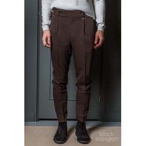 Παντελόνι Vittorio Marco καφέ