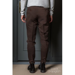 Παντελόνι Vittorio Marco καφέ