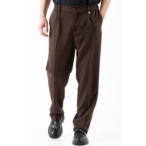 Παντελόνι Vittorio Salvo καφέ