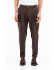 Παντελόνι Vittorio Morrone καφέ CASUAL