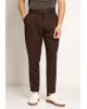 Παντελόνι Vittorio Ferano καφέ CASUAL