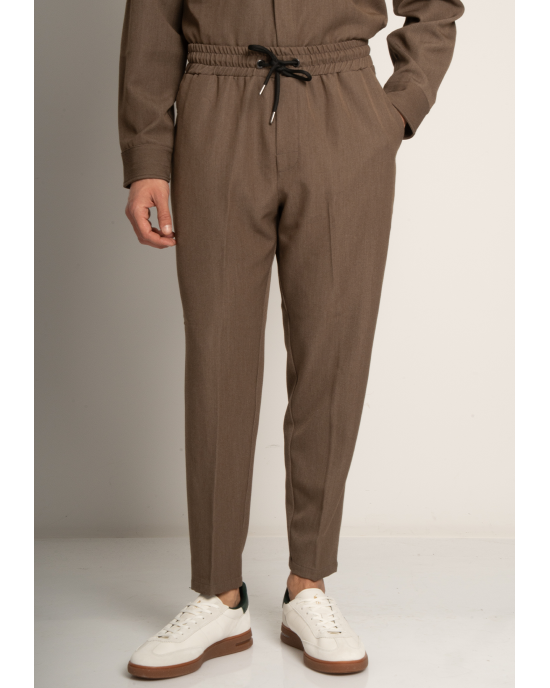 Παντελόνι Vittorio City καφέ CASUAL
