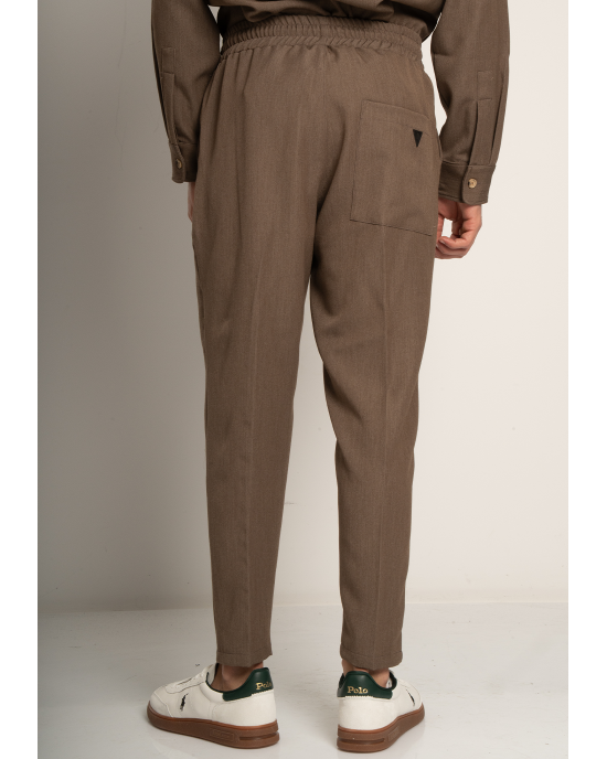 Παντελόνι Vittorio City καφέ CASUAL