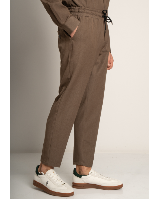 Παντελόνι Vittorio City καφέ CASUAL