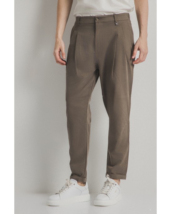 Παντελόνι Vittorio καφέ CASUAL