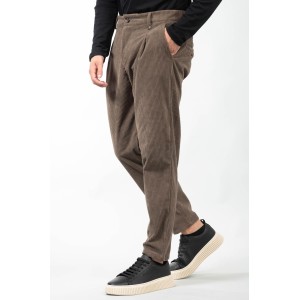 Παντελόνι Vittorio Jacob καφέ