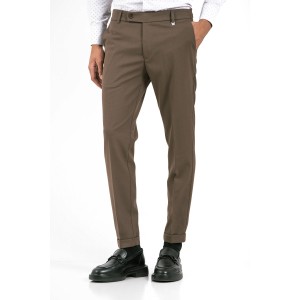 Παντελόνι Vittorio Diverso καφέ