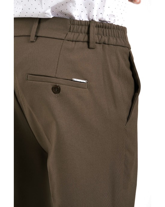 Παντελόνι Vittorio Diverso καφέ ΣΑΚΑΚΙΑ