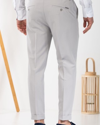 Παντελόνι Vittorio Diverso γκρι