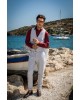 Παντελόνι Montavero γκρι ΥΦΑΣΜΑΤΙΝΑ