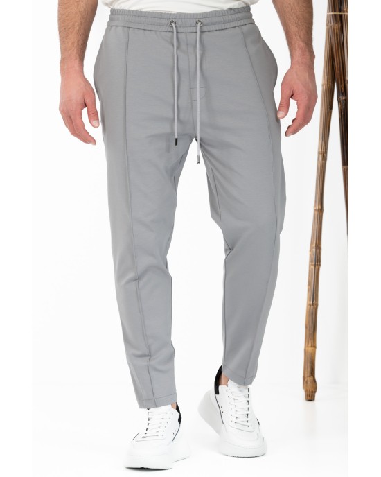 Παντελόνι Vittorio Pressio γκρι CASUAL