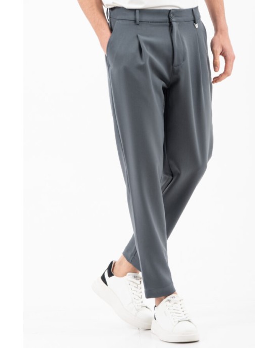 Παντελόνι Vittorio Morrone γκρι CASUAL