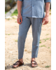 Παντελόνι Vittorio Bosa γαλάζιο CASUAL