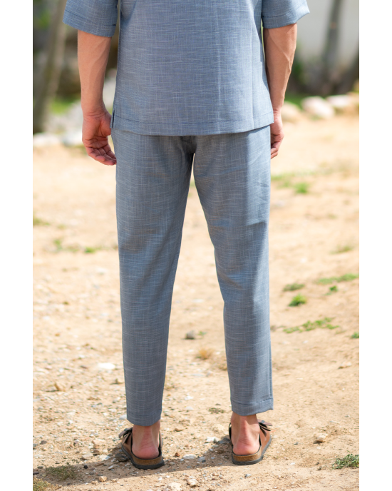 Παντελόνι Vittorio Bosa γαλάζιο CASUAL