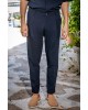 Παντελόνι Montavero μπλε CASUAL