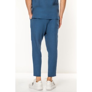 Παντελόνι Vittorio Spiaggia μπλε Παντελόνι Vittorio Spiaggia μπλε