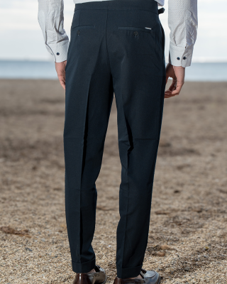 Παντελόνι Vittorio Mezzano μπλε