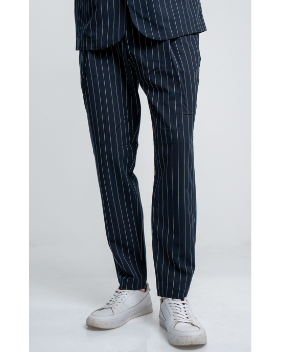 Παντελόνι Vittorio Davide μπλε CASUAL