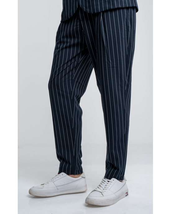 Παντελόνι Vittorio Davide μπλε CASUAL