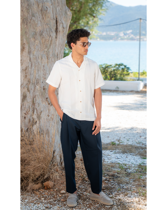 Παντελόνι Vittorio Bomerano μπλε CASUAL