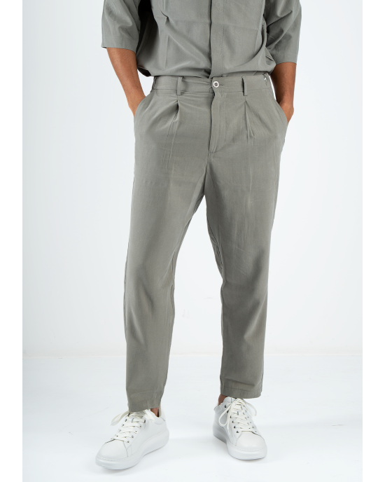 Παντελόνι Diverse πράσινο CASUAL