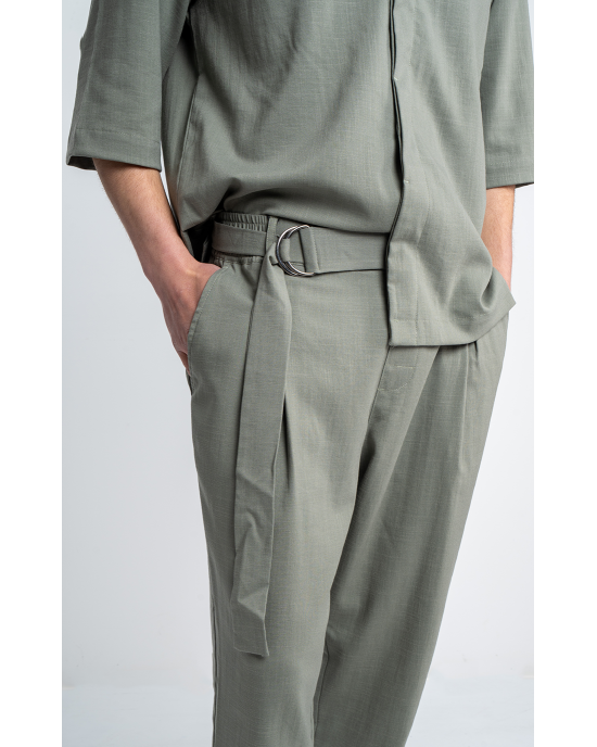 Παντελόνι Vittorio Balere πράσινο CASUAL