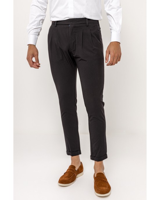 Παντελόνι Denim Attitude μαύρο ΥΦΑΣΜΑΤΙΝΑ
